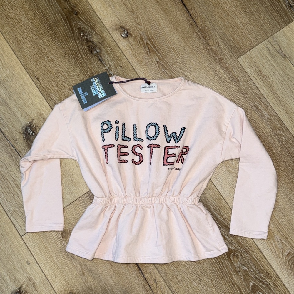 Bobo Choses Pillow Tester Kids Pink Top